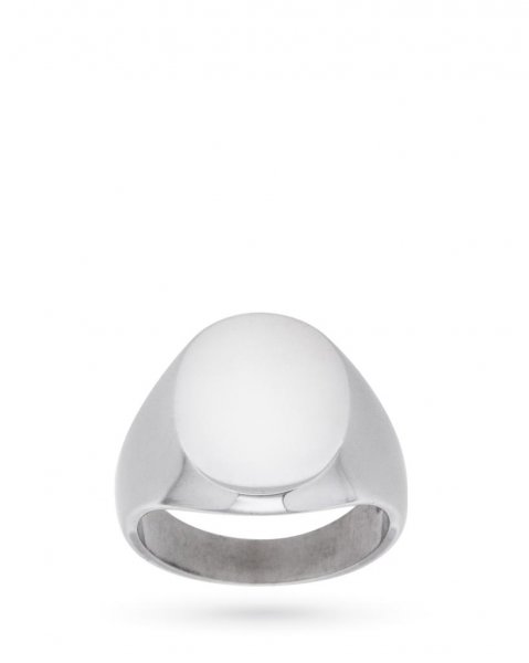 925 sterling silver oval pinky ring small size