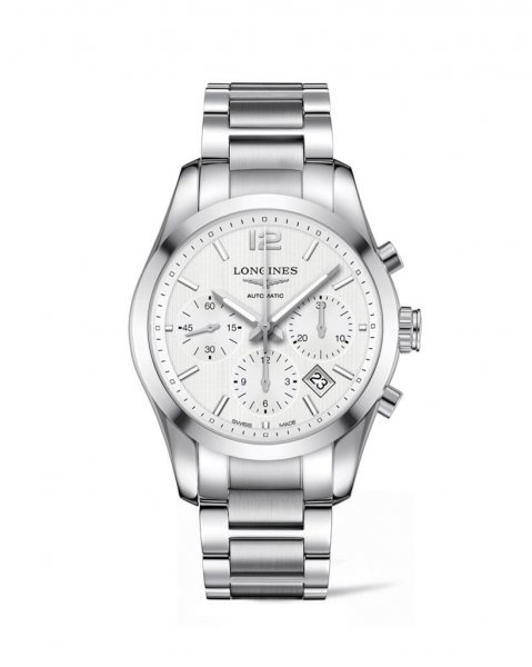 Longines Conquest Classic L2.786.4.76.6 automatic stainless steel 41,00 mm