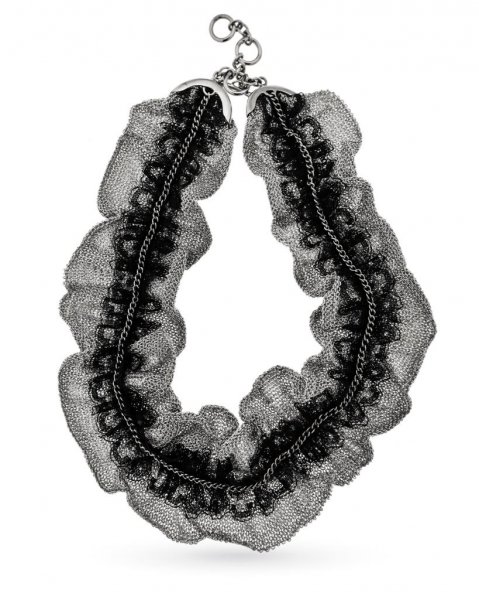 Necklace Adami e Martucci in soft tissue and silver